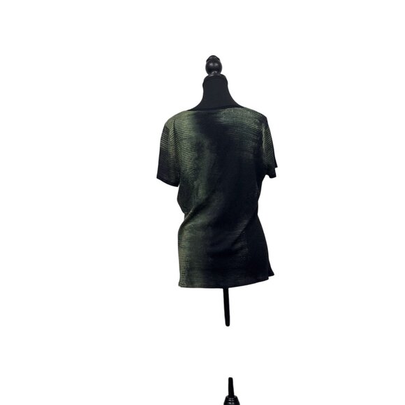 Elie Tahari Lambs Wool Short Sleeve Sweater – Chic Evening Wear - Picture 8 of 8